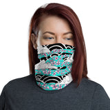 LetzDesign Japanese Cherry Blossom Neck Gaiter, Face Mask