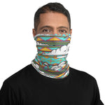 New Mexico Retro Native American Neck Gaiter, Face Mask.