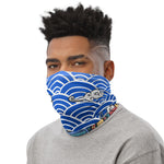 LetzDesign Japanese Character Neck Gaiter, Face Mask.