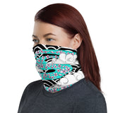 LetzDesign Japanese Cherry Blossom Neck Gaiter, Face Mask