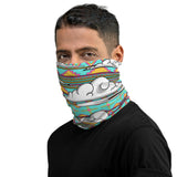 New Mexico Retro Native American Neck Gaiter, Face Mask.