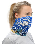 LetzDesign Japanese Character Neck Gaiter, Face Mask.