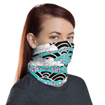 LetzDesign Japanese Cherry Blossom Neck Gaiter, Face Mask