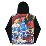 LetzDesign Japanese Anime Dragon Hoodie