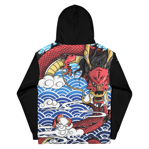 LetzDesign Japanese Anime Dragon Hoodie