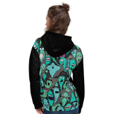 LetzDesign Halloween Ghost Unisex Hoodie