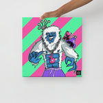 Yeti #1 Freddy The Yeti Canvas Print