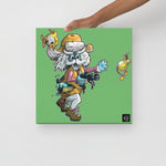 Yeti #9 Hans The Animal Enthusiast Canvas Print