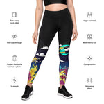 Shooting Star Yoga Leggings